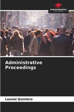 portada Administrative Proceedings (in English)