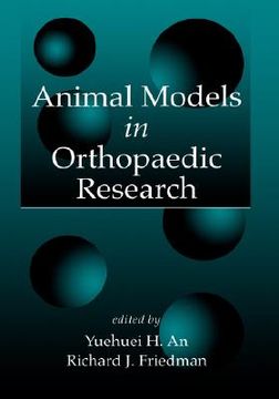 portada animal models in orthopaedic research (en Inglés)