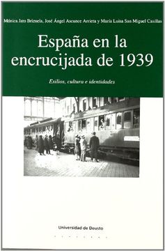 portada España en la Encrucijada de 1939 (Letras)