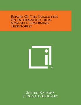 portada Report of the Committee on Information from Non-Self-Governing Territories