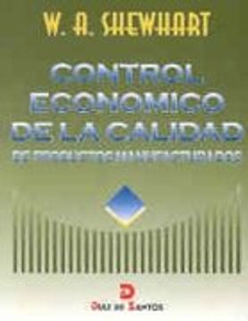portada Control Economico de la Calidad de Productos Manufacturados (in Spanish)