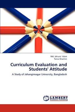 portada curriculum evaluation and students' attitude (en Inglés)