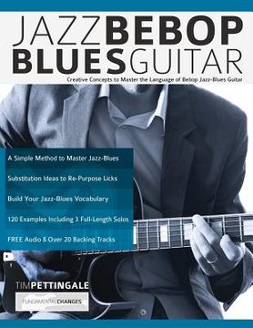 portada Jazz Bebop Blues Guitar (en Inglés)