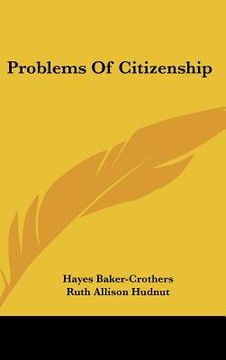 portada problems of citizenship (in English)