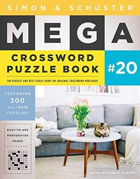 portada Simon & Schuster Mega Crossword Puzzle Book #20 (S&S Mega Crossword Puzzles) (en Inglés)