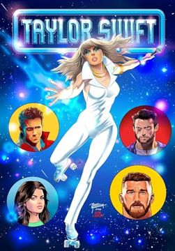 portada Female Force Taylor Swift Dazzler Homage Variant with Travis Kelce