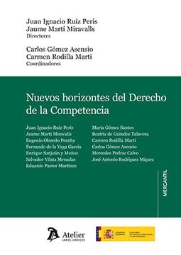 portada Nuevos Horizontes dle Derecho de la Competencia (in Spanish)