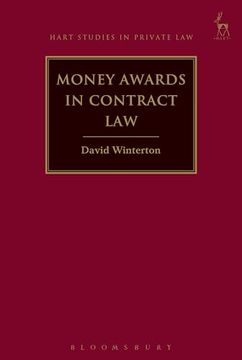 portada Money Awards in Contract law (Hart Studies in Private Law) (in English)