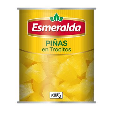 PIÑA EN TROCITOS (565g) Marca Esmeralda 