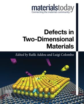 portada Defects in Two-Dimensional Materials (Materials Today) (en Inglés)
