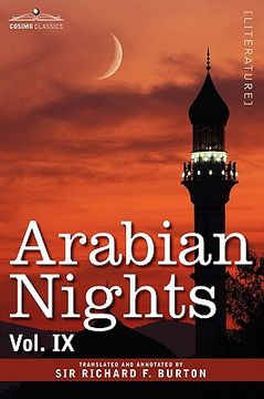 portada arabian nights, in 16 volumes: vol. ix (en Inglés)