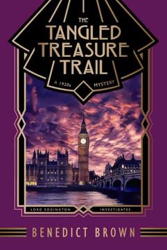 portada The Tangled Treasure Trail: A 1920S Mystery: 5 (Lord Edgington Investigates. ) 