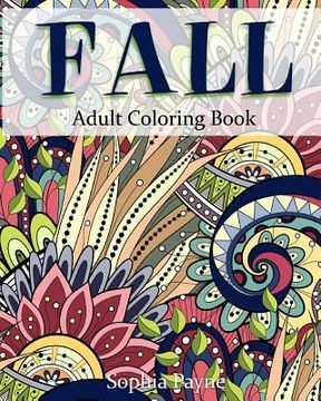 portada Fall Adult Coloring Book (en Inglés)