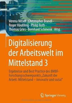 portada Digitalisierung der Arbeitswelt im Mittelstand 3 (en Alemán)