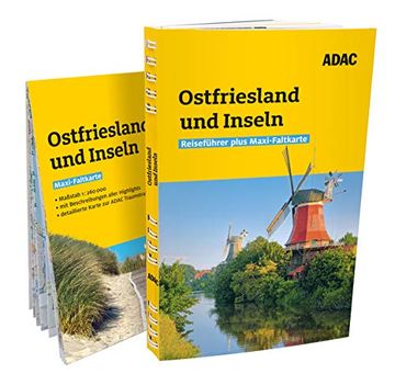 portada Adac Reiseführer Plus Ostfriesland und Ostfriesische Inseln: Mit Maxi-Faltkarte zum Herausnehmen (en Alemán)