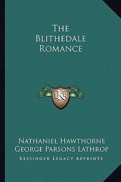 portada the blithedale romance (in English)