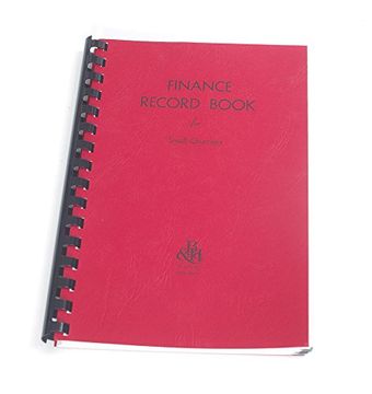 portada Finance Record Book for Small Churches (in English)