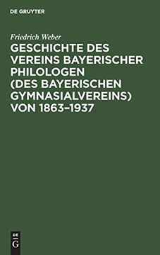 portada Geschichte des Vereins Bayerischer Philologen (en Alemán)