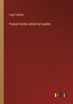 portada Poesie Liriche Edited ed Inedite (en Italiano)