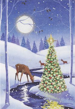 portada Tranquil Stream Small Boxed Holiday Cards