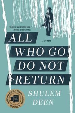 portada All who go do not Return: A Memoir 