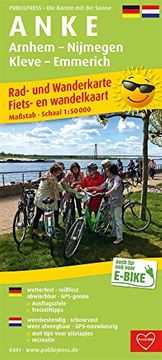 portada Arnhem Nijmegen - Kleve - Emmerich Bicycle - & Hiking map