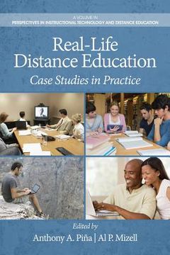 portada Real-Life Distance Education: Case Studies in Practice (en Inglés)