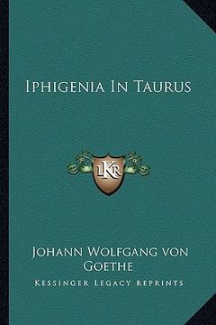 portada iphigenia in taurus