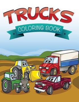 portada Trucks Coloring Book (en Inglés)