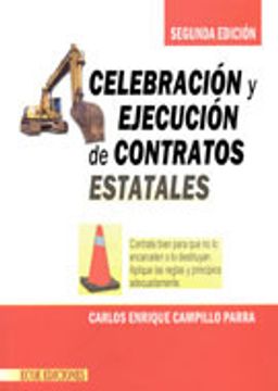 portada Celebracion Y Ejecucion De Contratos Estatales