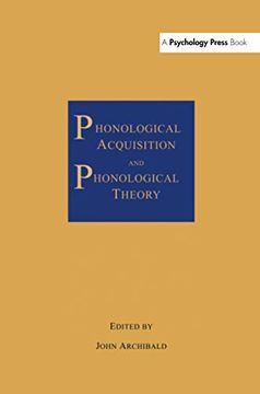 portada Phonological Acquisition and Phonological Theory (in English)