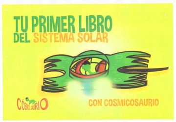 portada Tu Primer Libro Del Sistema Solar Con Cosmicosaurio