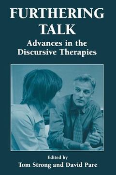portada Furthering Talk: Advances in the Discursive Therapies (in English)