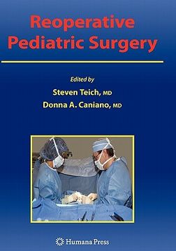 portada reoperative pediatric surgery (en Inglés)