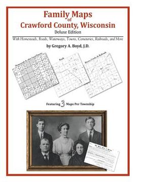 portada Family Maps of Crawford County, Wisconsin (en Inglés)