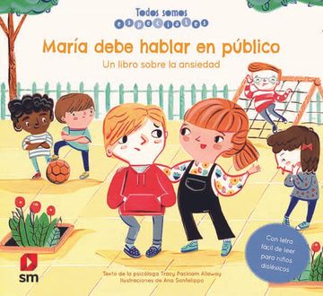 portada María Debe Hablar en Público. Un Libro Sobre la Ansiedad