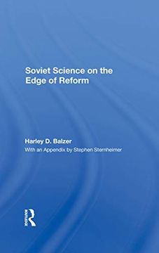 portada Soviet Science on the Edge of Reform (en Inglés)