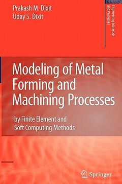 portada modeling of metal forming and machining processes: by finite element and soft computing methods