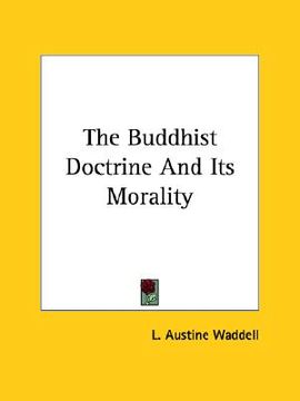 portada the buddhist doctrine and its morality (en Inglés)
