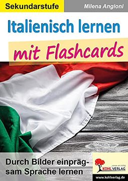 portada Italienisch Lernen mit Flashcards: Durch Bilder Einprägsam Sprache Lernen