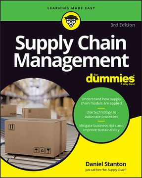 portada Supply Chain Management for Dummies (in English)
