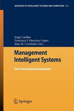 portada management of intelligent systems