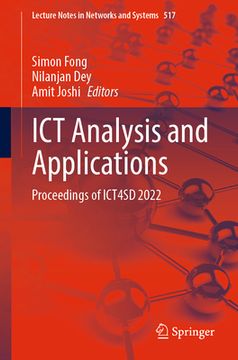 portada ICT Analysis and Applications: Proceedings of Ict4sd 2022 (en Inglés)