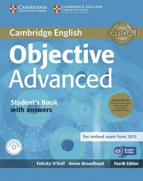 portada Objective Advanced. Student's Book Pack (Student's Book With Answers With Cd-Rom and Class Audio cds (3)): 4Rth Edition (en Inglés)