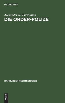 portada Die Order-Polize (German Edition) [Hardcover ] (in German)
