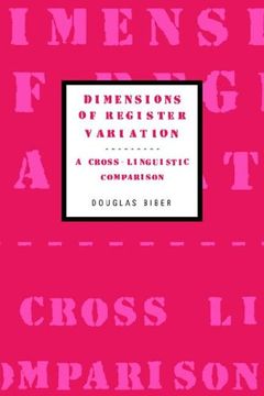 portada Dimensions of Register Variation: A Cross-Linguistic Comparison (en Inglés)
