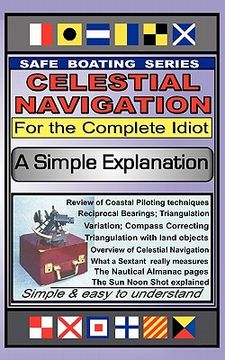 portada celestial navigation for the complete idiot (en Inglés)