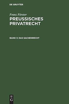 portada Das Sachenrecht (German Edition) [Hardcover ] (in German)