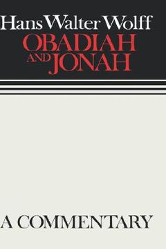 portada obadiah and jonah: a commmentary