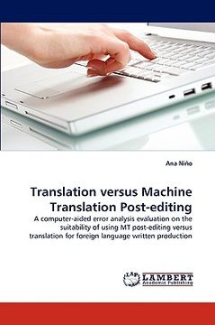 portada translation versus machine translation post-editing (in English)